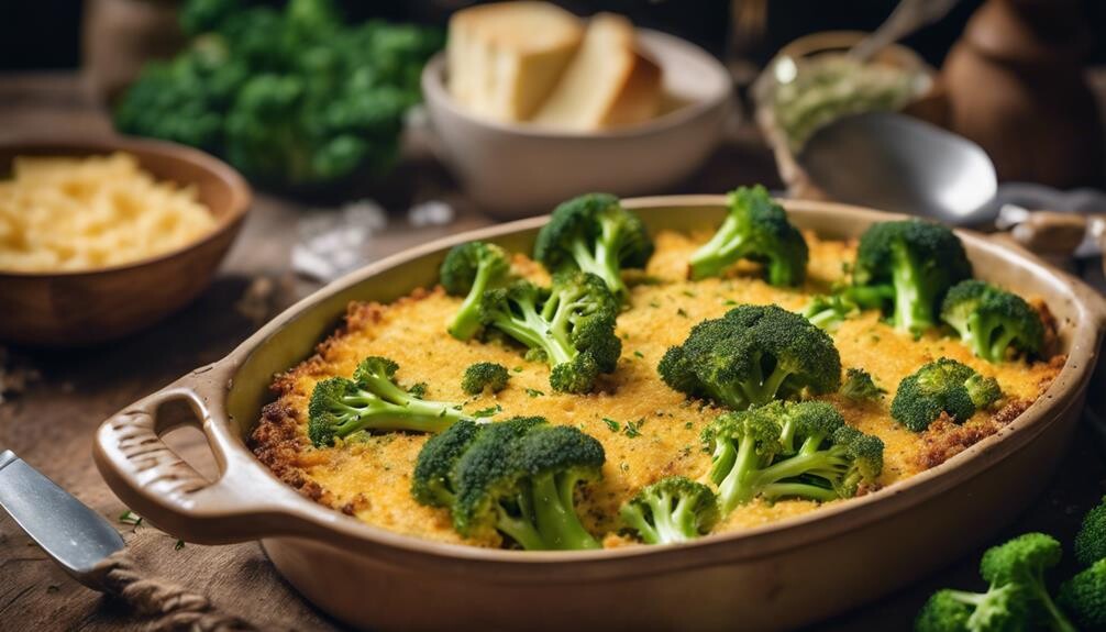 creamy broccoli casserole recipe