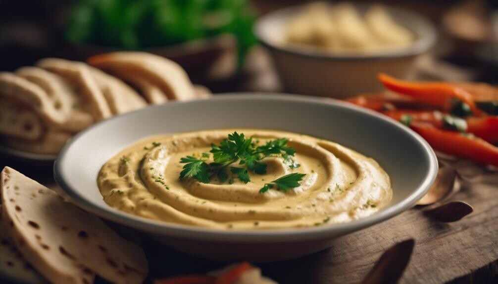 creamy chickpea dip