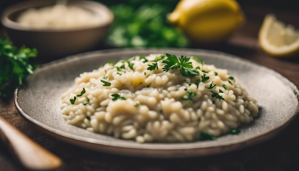 creamy mushroom risotto recipe