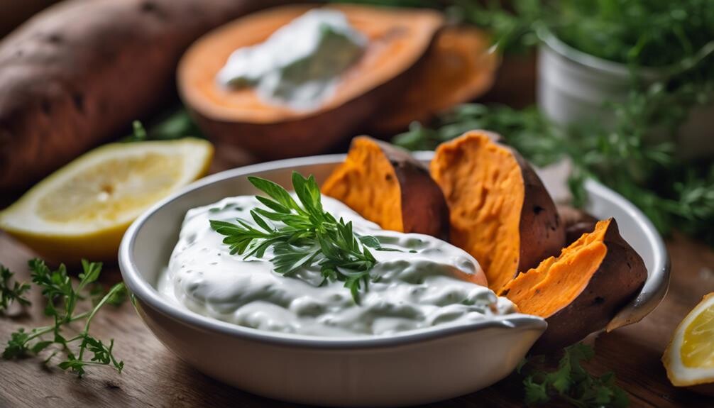 creamy tangy yogurt sauce