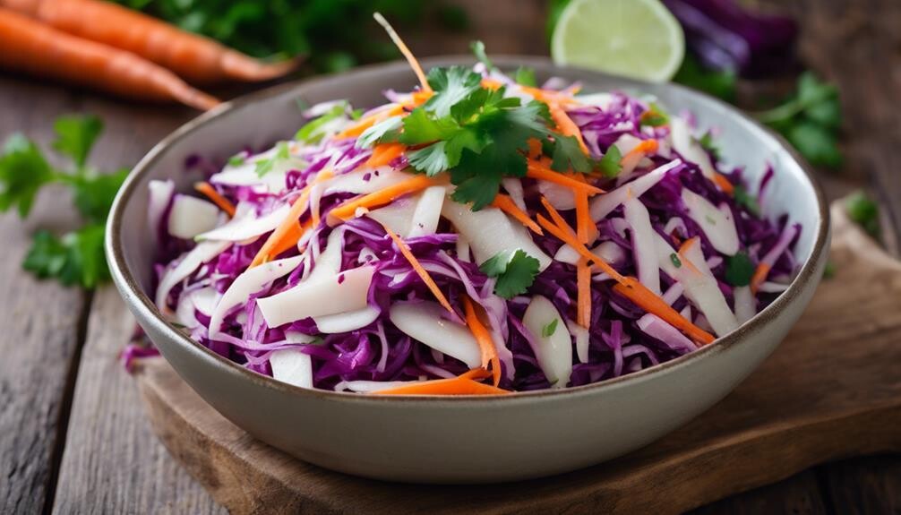 crunchy jicama salad option