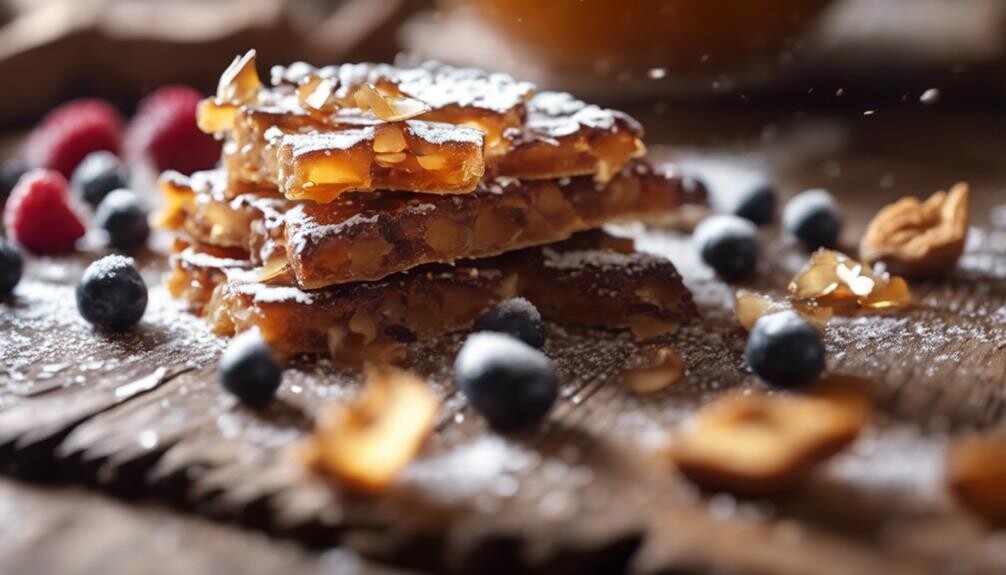 crunchy sweet nut treat