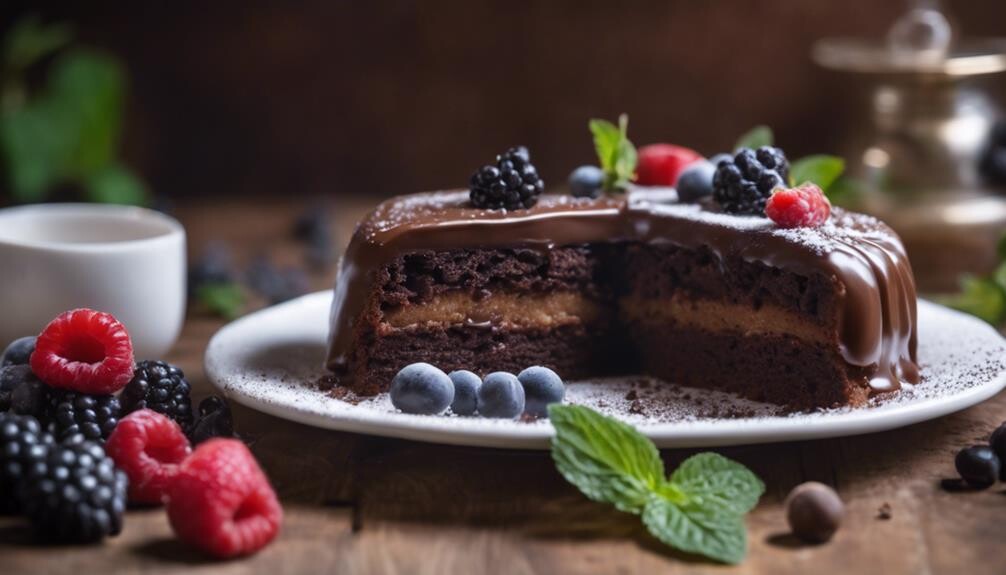 decadent chocolate dessert topping