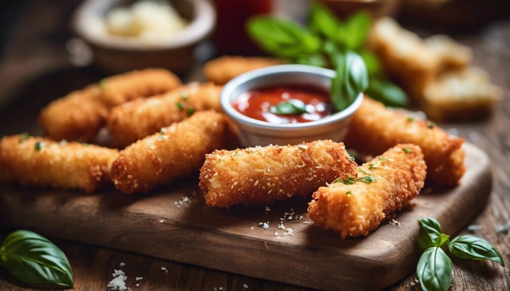 deep fried cheesy appetizer