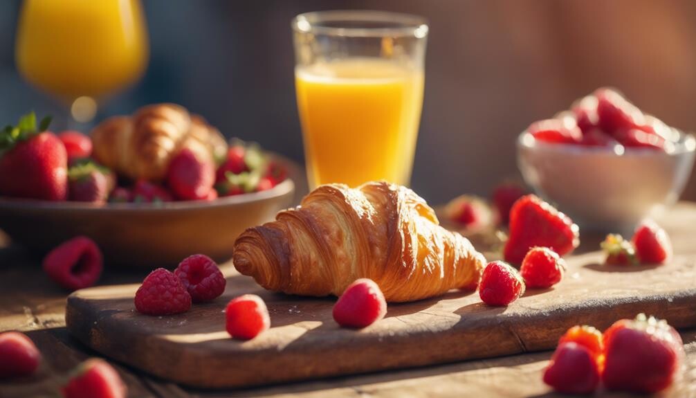 delicate french pastry treat