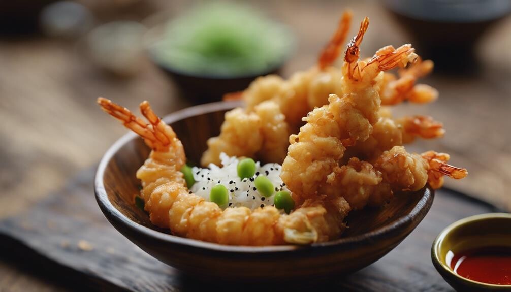 delicious accompaniment for tempura
