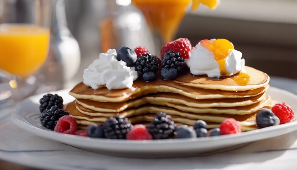 delicious breakfast made fresh