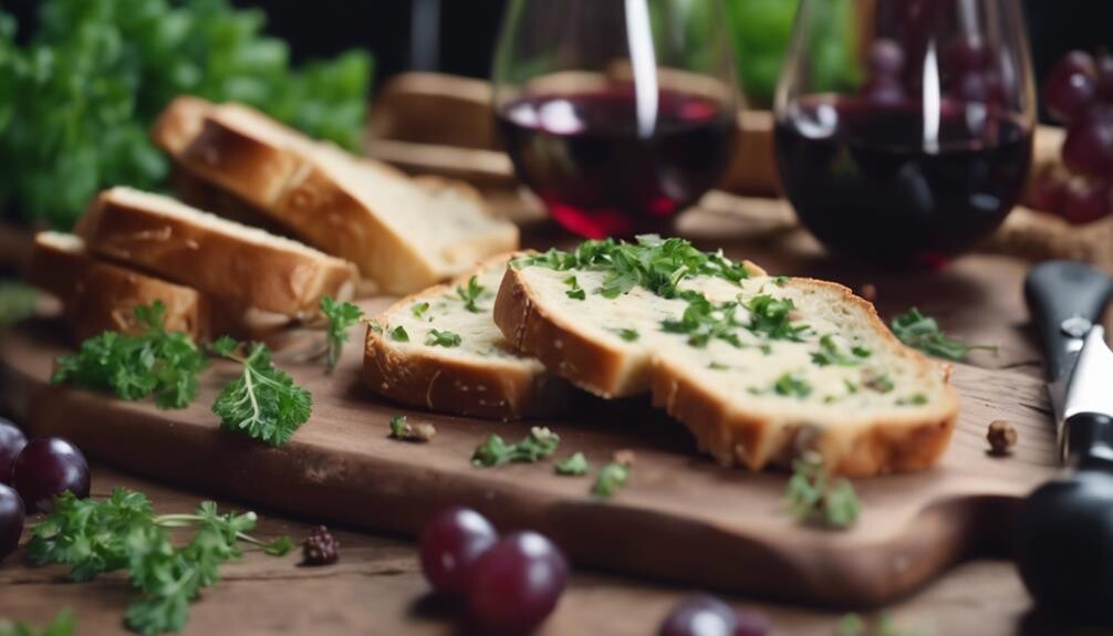 delicious cheesy garlic bread