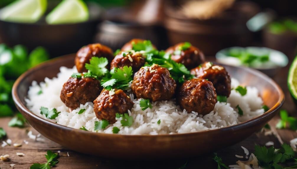 delicious coconut infused rice dish