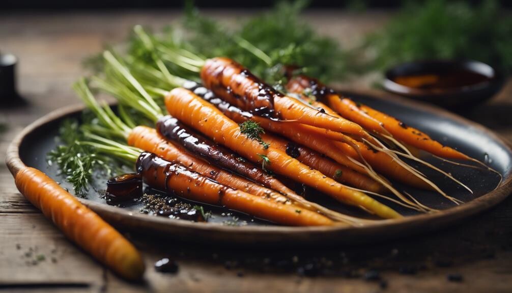 delicious glazed vegetable dish