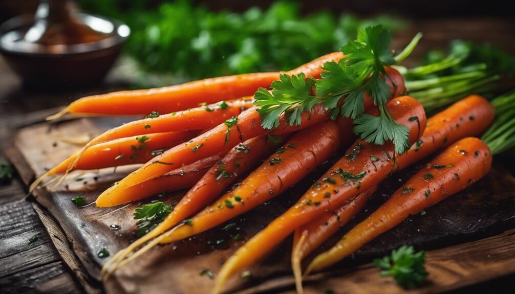 delicious glazed vegetable side