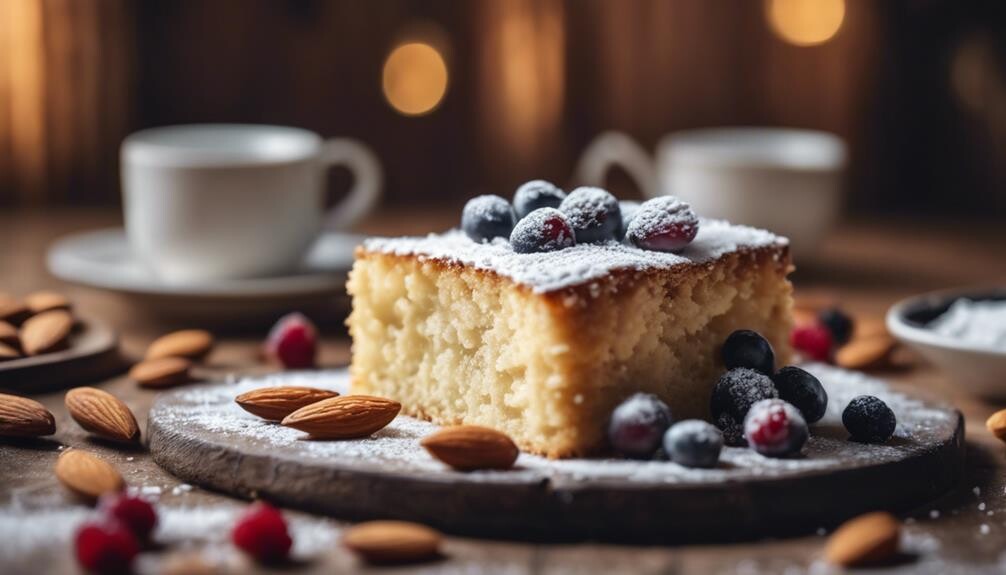 delicious gluten free almond cake