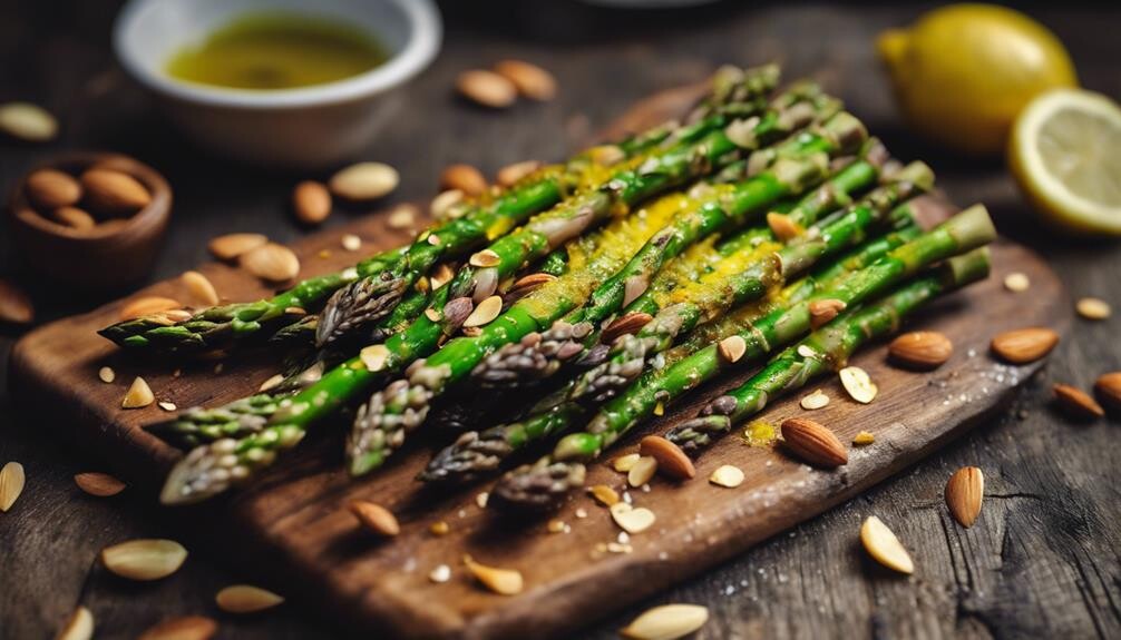 delicious grilled asparagus spears