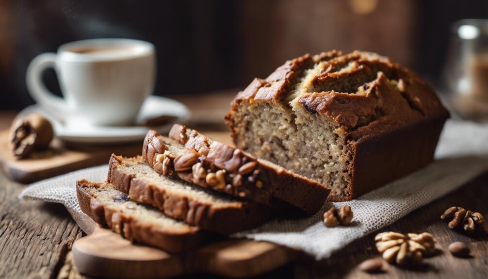 delicious homemade banana bread