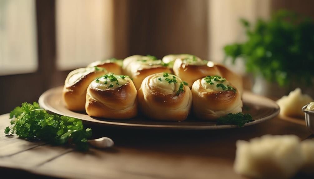 delicious homemade bread rolls