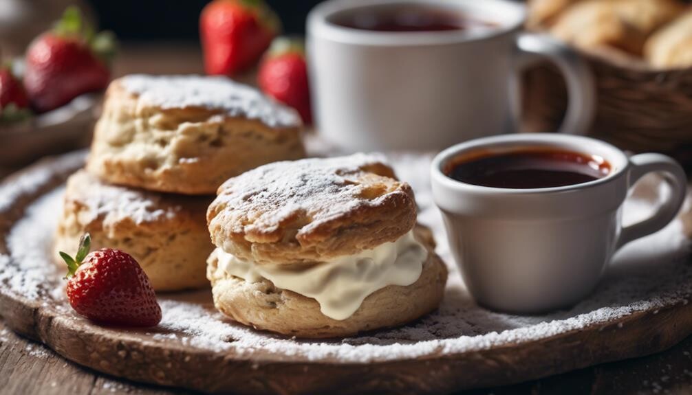 delicious homemade cranberry scones