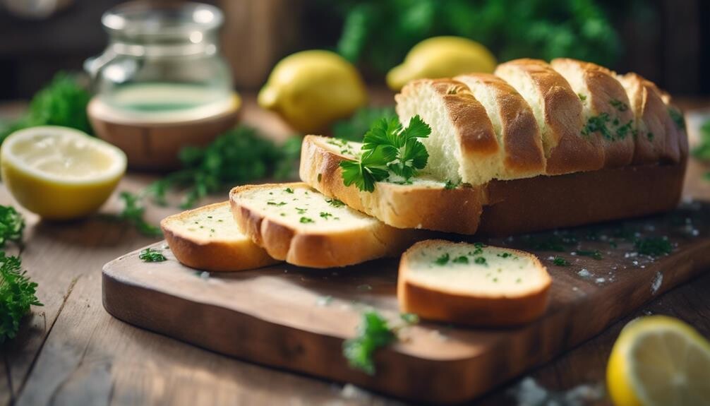 delicious homemade garlic bread