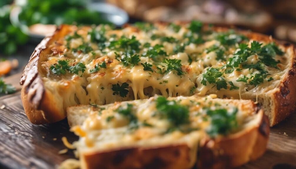 delicious homemade garlic bread