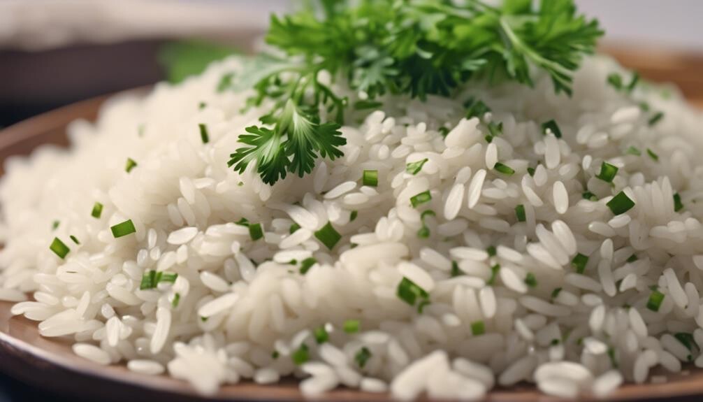 delicious homemade herbed rice