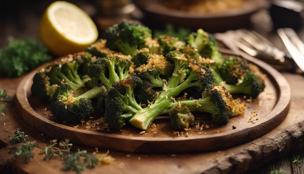 delicious roasted broccoli side dish