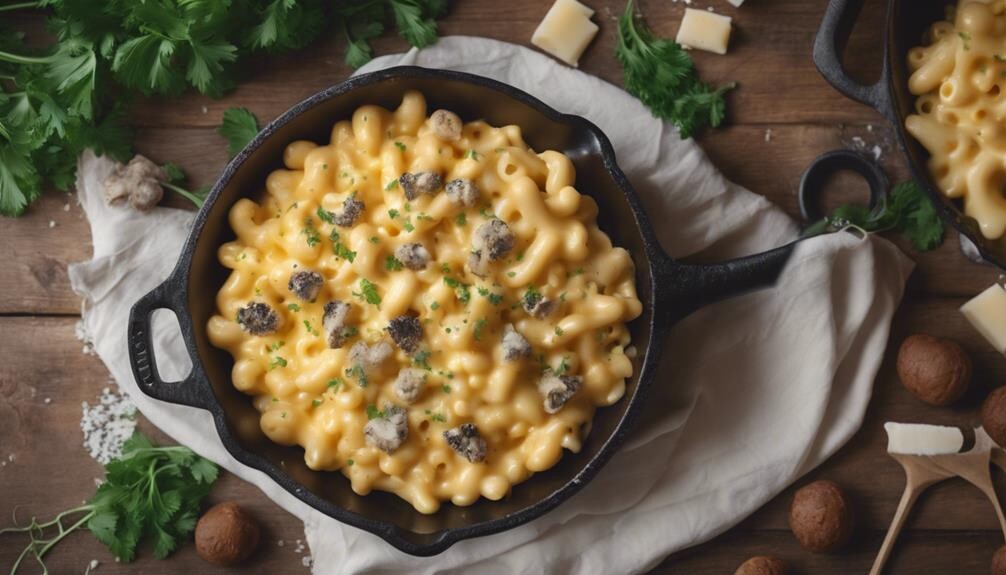 delicious truffle infused comfort food