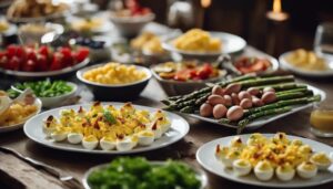 deviled eggs dinner sides