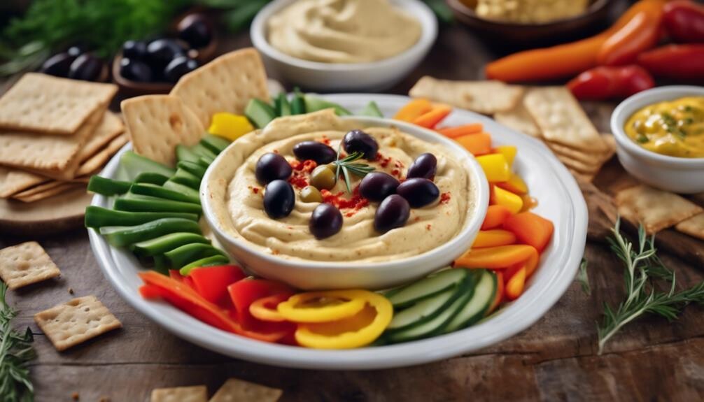 dip made from chickpeas