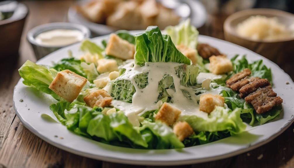 dressing on the side