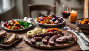 elk sausage side dishes