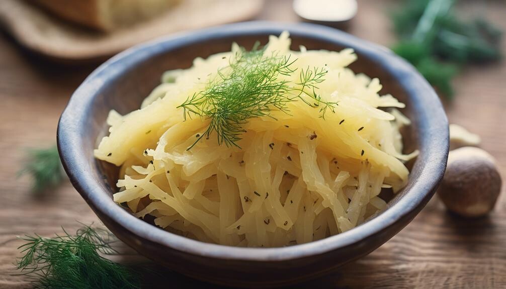 fermented cabbage in brine