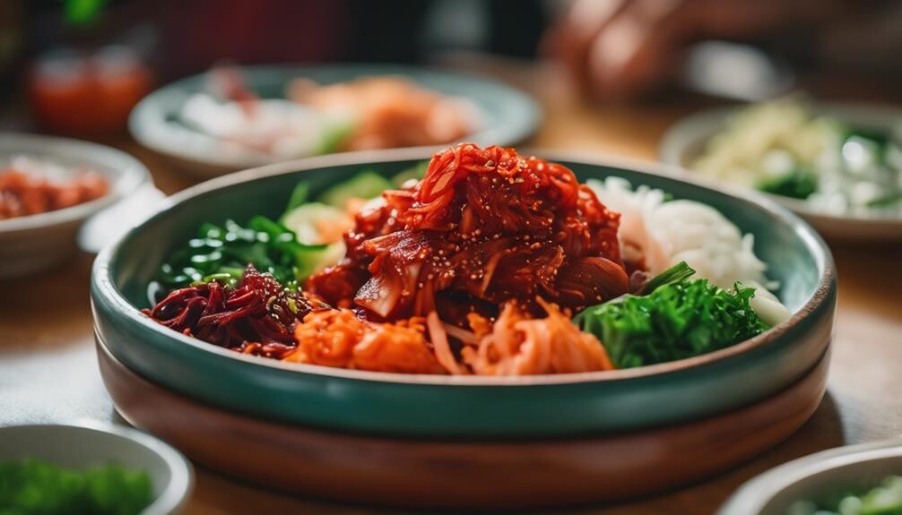 fermented korean cabbage dish