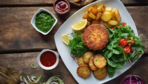 fish cakes side dishes