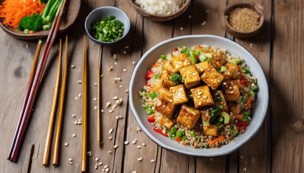 flavorful vegan dish option