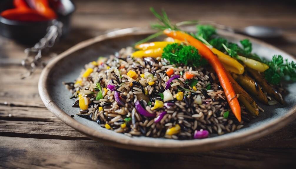 flavorful wild rice dish