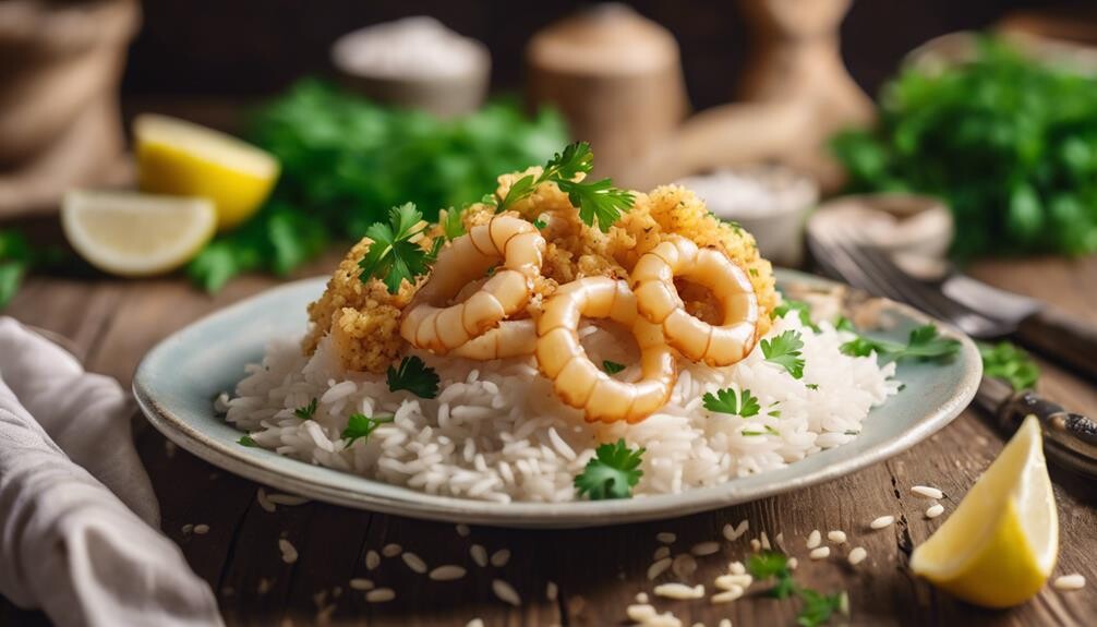 fluffy aromatic rice dish