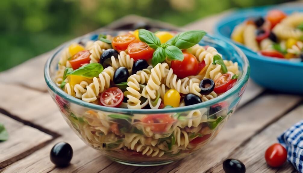 fresh and colorful dish