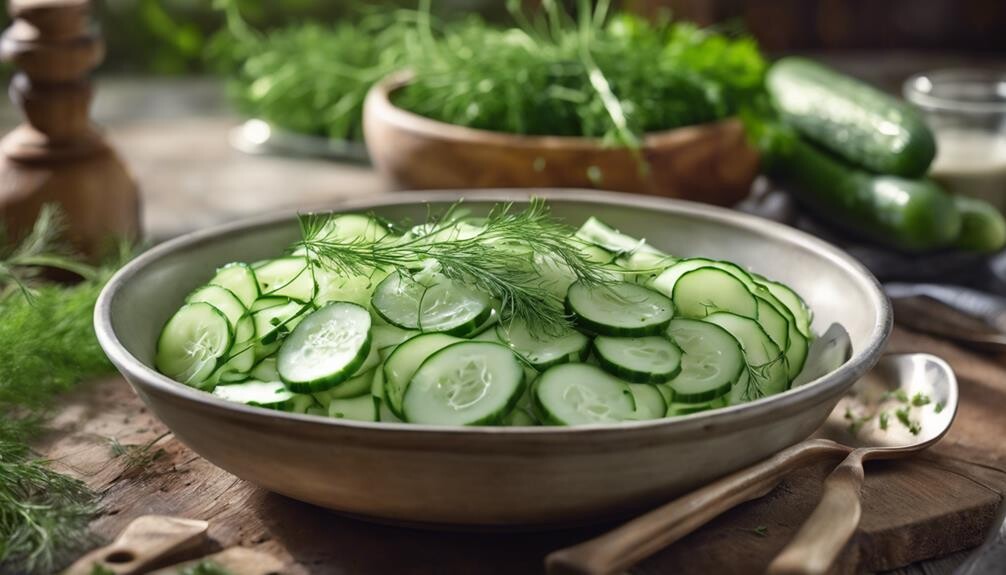 fresh and tangy salad