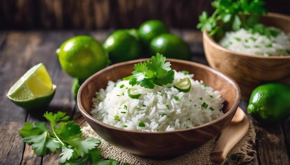 fresh and zesty rice