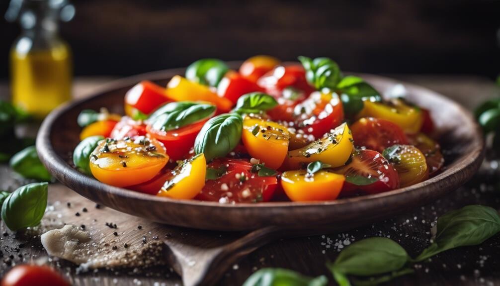 fresh summer garden flavors