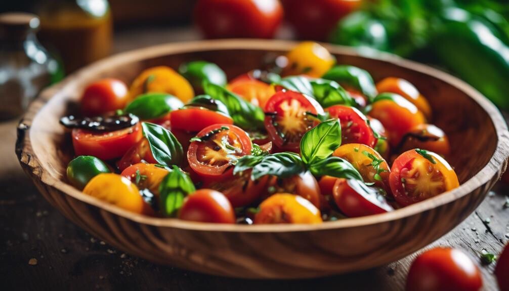 fresh summer garden flavors