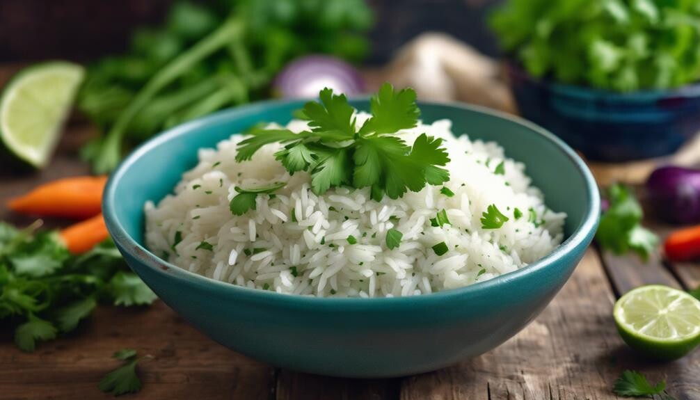 fresh zesty rice dish