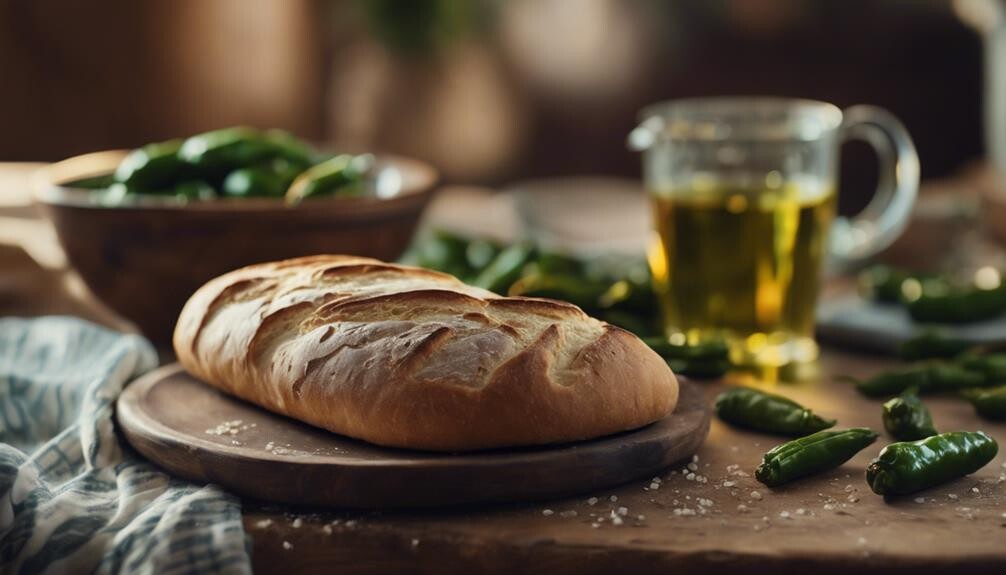 freshly baked artisan loaves