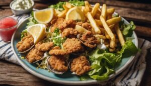 fried clams side dishes