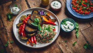 fried eggplant side dishes