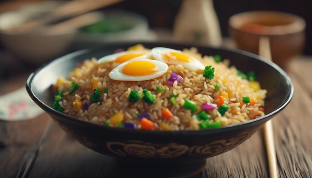 fried rice and shrimp