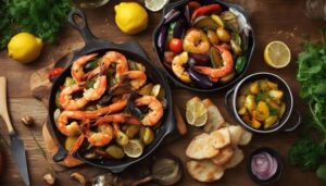 gambas al ajillo sides