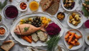 gefilte fish side dishes