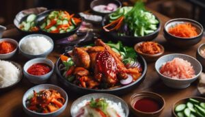gochujang chicken side dishes