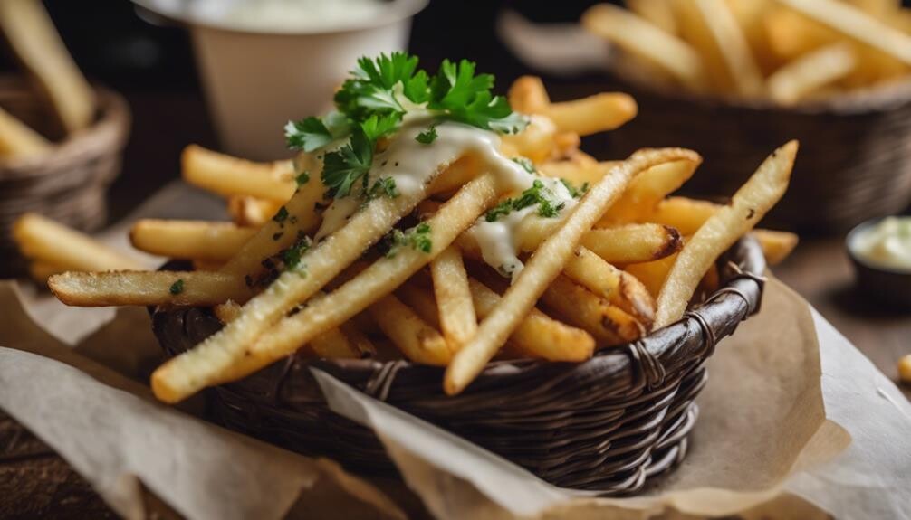 gourmet indulgence truffle fries