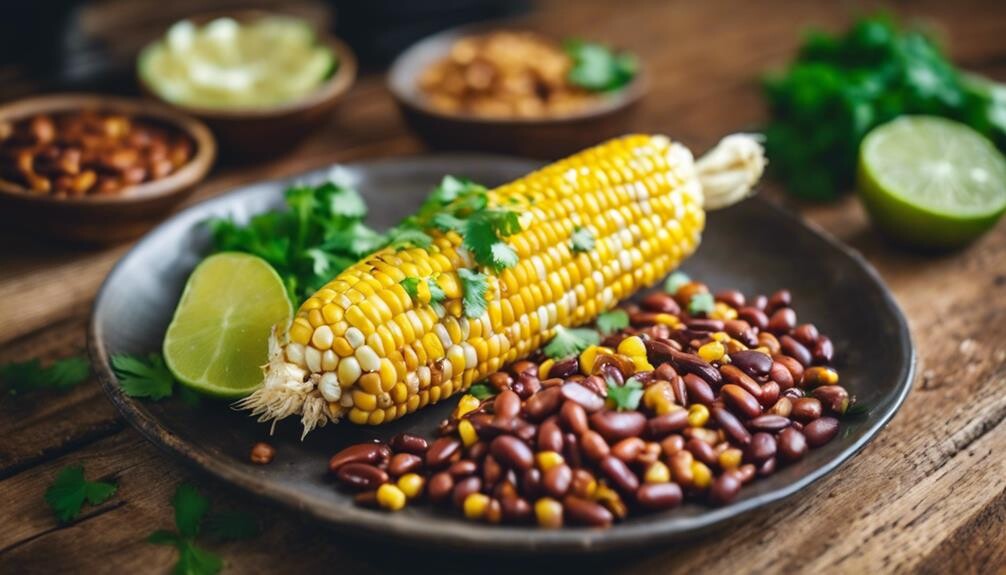 grilled corn on cob